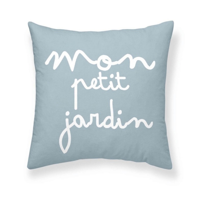 Fodera per cuscino Kids&Cotton Xalo A Azzurro 50 x 50 cm