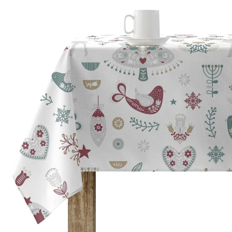 Tovaglia in resina antimacchia Belum Merry Christmas 55 Multicolore 150 x 150 cm