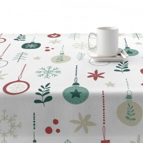 Tovaglia in resina antimacchia Belum Merry Christmas 55 Multicolore 150 x 150 cm