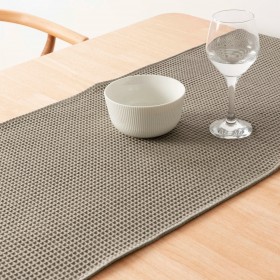 Runner da Tavolo Belum Waffle Walnut 45 x 140 cm