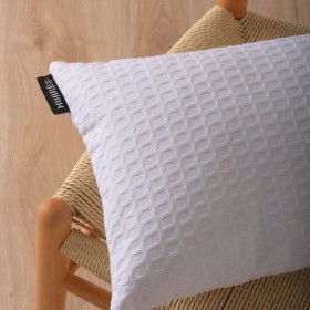 Fodera per cuscino Belum Waffle Bianco 30 x 50 cm