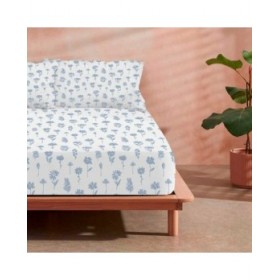 Lenzuolo con angoli aderenti Decolores Arona Multicolore 140 x 200 cm
