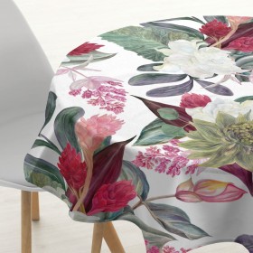 Tovaglia antimacchia Belum 0318-105 Multicolore Ø 100 cm Fiori