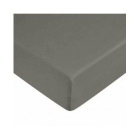 Lenzuolo con angoli aderenti Decolores Liso Antracite Grigio scuro Ala francese