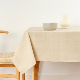 Tovaglia Belum Liso Beige 155 x 155 cm