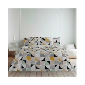 Copripiumino Decolores Anna Multicolore 175 Fili 200 x 200 cm