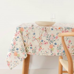 Tovaglia antimacchia Belum 0120-341 Multicolore 200 x 150 cm Fiori