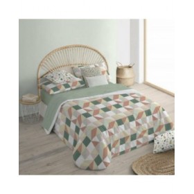 Copripiumino Decolores Chloe 4 Multicolore 175 Fili 155 x 220 cm