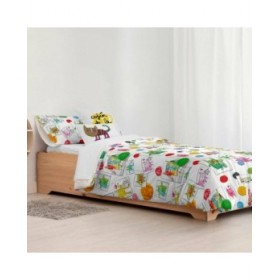 Copripiumino Decolores Indiana Multicolore 175 Fili 260 x 240 cm