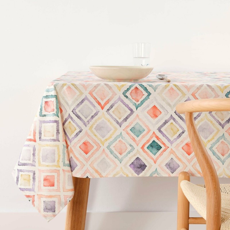 Tovaglia in resina antimacchia Belum 0120-364 Multicolore 150 x 150 cm