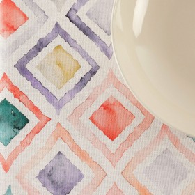 Tovaglia in resina antimacchia Belum 0120-364 Multicolore 150 x 150 cm