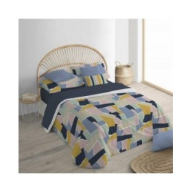 Copripiumino Decolores Jena Multicolore 175 Fili 220 x 220 cm