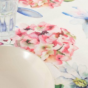 Tovaglia antimacchia Belum 0120-366 Multicolore Fiori 200 x 150 cm