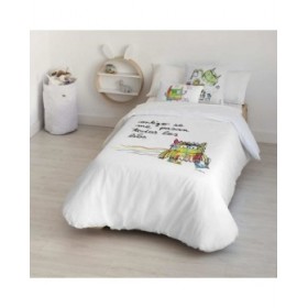 Copripiumino Decolores Líos Castellano Multicolore 175 Fili 180 x 220 cm