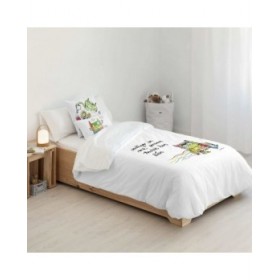 Copripiumino Decolores Líos Castellano Multicolore 175 Fili 180 x 220 cm