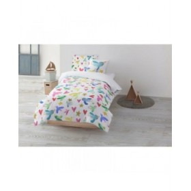 Copripiumino Decolores Ocells Multicolore 175 Fili 240 x 220 cm