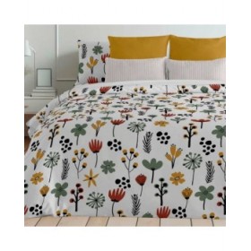 Copripiumino Decolores Paola Multicolore 175 Fili 140 x 200 cm