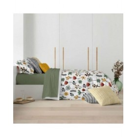 Copripiumino Decolores Paola Multicolore 175 Fili 140 x 200 cm