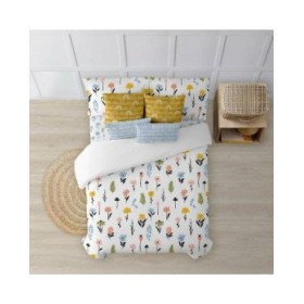 Copripiumino Decolores Arona Multicolore 175 Fili 260 x 240 cm Collo di bottiglia