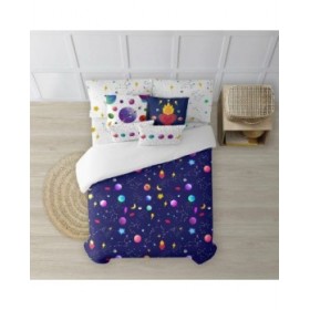 Copripiumino Decolores Cosmos Multicolore 175 Fili 260 x 240 cm Collo di bottiglia
