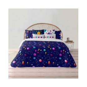 Copripiumino Decolores Cosmos Multicolore 175 Fili 260 x 240 cm Collo di bottiglia
