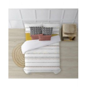 Copripiumino Decolores Kiel Multicolore 175 Fili 240 x 220 cm Collo di bottiglia