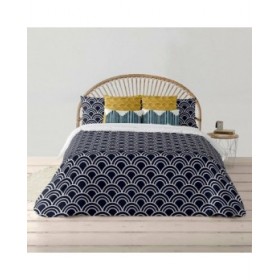 Copripiumino Decolores Toulouse Multicolore 175 Fili 260 x 240 cm Collo di bottiglia