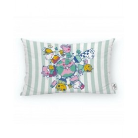 Fodera per cuscino Decolores Together C Multicolore 30 x 50 cm