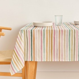Tovaglia antimacchia Belum Naiara 4-100 Multicolore 180 x 200 cm A strisce
