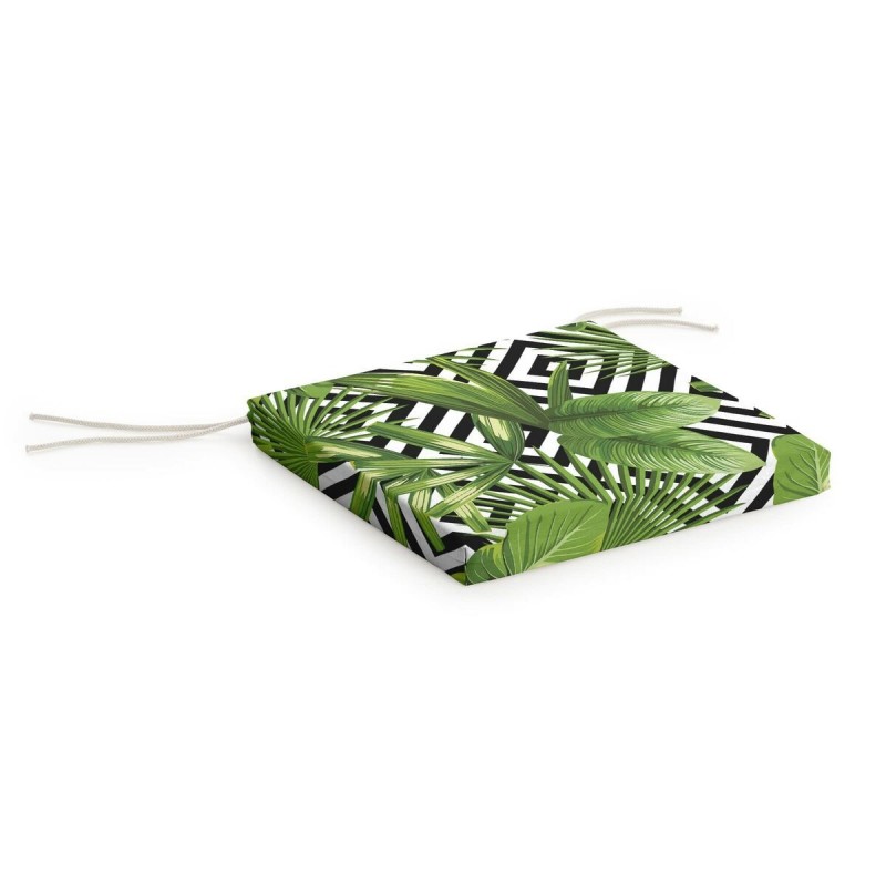 Cuscino per sedie Belum 0318-81 Multicolore 40 x 5 x 40 cm Foglia della pianta