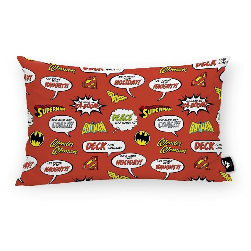 Fodera per cuscino Justice League Vintage Superheroe C Multicolore 30 x 50 cm