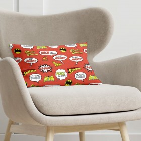 Fodera per cuscino Justice League Vintage Superheroe C Multicolore 30 x 50 cm