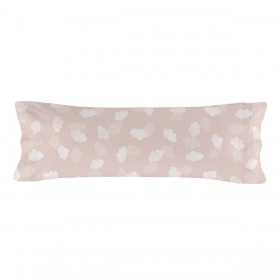 Set di Lenzuola HappyFriday Basic Kids Clouds Rosa Singolo 180 x 270 cm 2 Pezzi