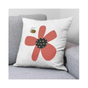 Fodera per cuscino Kids&Cotton Kamal A Bianco 50 x 50 cm Cotone