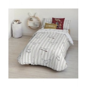 Copripiumino Harry Potter Hedwig Flying  Multicolore 175 Fili 140 x 200 cm Singolo
