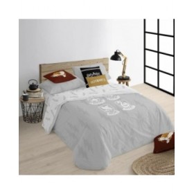 Copripiumino Harry Potter Hogwarts Shields Multicolore 175 Fili 200 x 200 cm Piazza e mezza