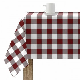 Tovaglia in resina antimacchia Belum Cuadros Rosso Granato 150 x 150 cm Quadri