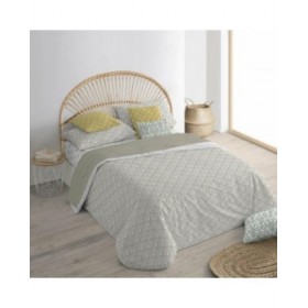 Copripiumino Decolores Nashik Beige 175 Fili 200 x 200 cm