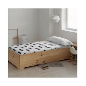 Set di Lenzuola Batman Basic Multicolore Letto 180 cm
