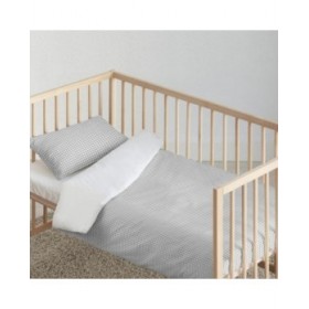 Copripiumino per Culla Kids&Cotton Vichy 100 x 120 cm