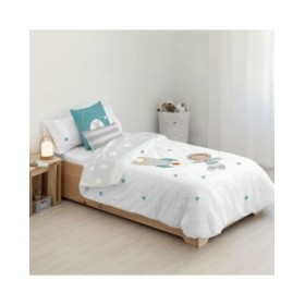 Copripiumino Kids&Cotton Elm Bianco 155 x 220 cm