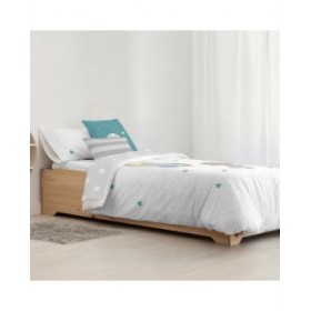 Copripiumino Kids&Cotton Elm Bianco 155 x 220 cm