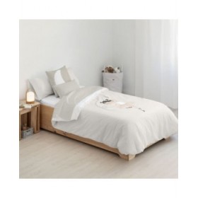 Copripiumino Kids&Cotton Chay Beige 180 x 220 cm