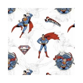 Tovaglia in resina antimacchia Superman 05 Multicolore 250 x 150 cm