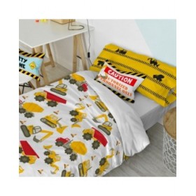 Fodera per cuscino HappyFriday Mr Fox Machinery Multicolore 50 x 30 cm