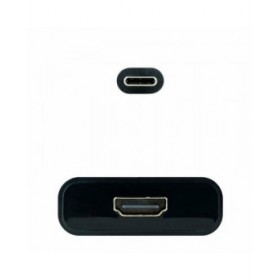 Adattatore USB-C con HDMI NANOCABLE 10.16.4102-BK Nero 4K Ultra HD (1 Unità)