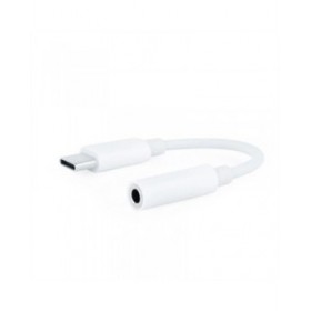 Adattatore USB-C con Jack 3.5 mm NANOCABLE 10.24.1205-W Bianco (1 Unità)