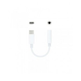 Adattatore USB-C con Jack 3.5 mm NANOCABLE 10.24.1205-W Bianco (1 Unità)