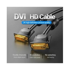Cavo Prolunga DVI-D Vention EAABG Nero 1,5 m