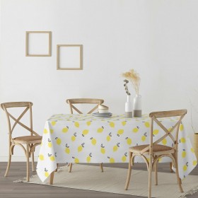 Tovaglia in resina antimacchia Belum Said Multicolore 150 x 150 cm